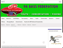 Tablet Screenshot of pabass.com